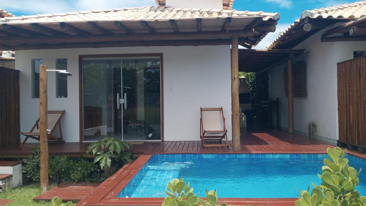Casa, 2 Suites Com Ar, Piscina A 400 Mts Praia - Taipu De Fora, Barra Grande #2 马劳 外观 照片