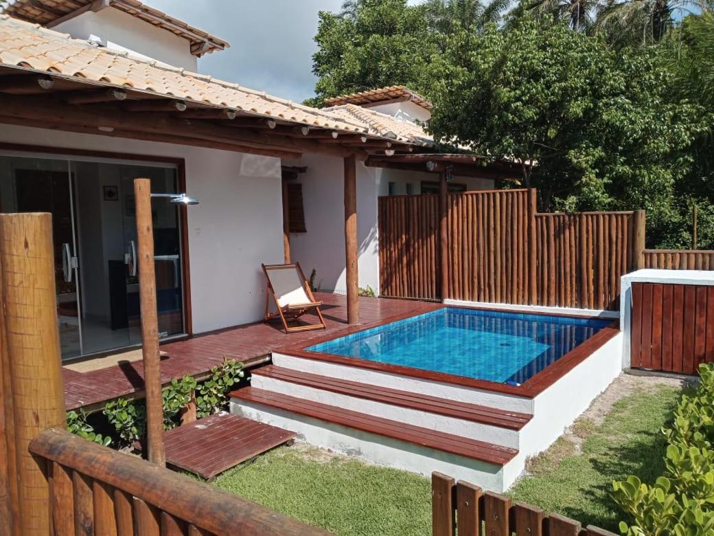 Casa, 2 Suites Com Ar, Piscina A 400 Mts Praia - Taipu De Fora, Barra Grande #2 马劳 外观 照片